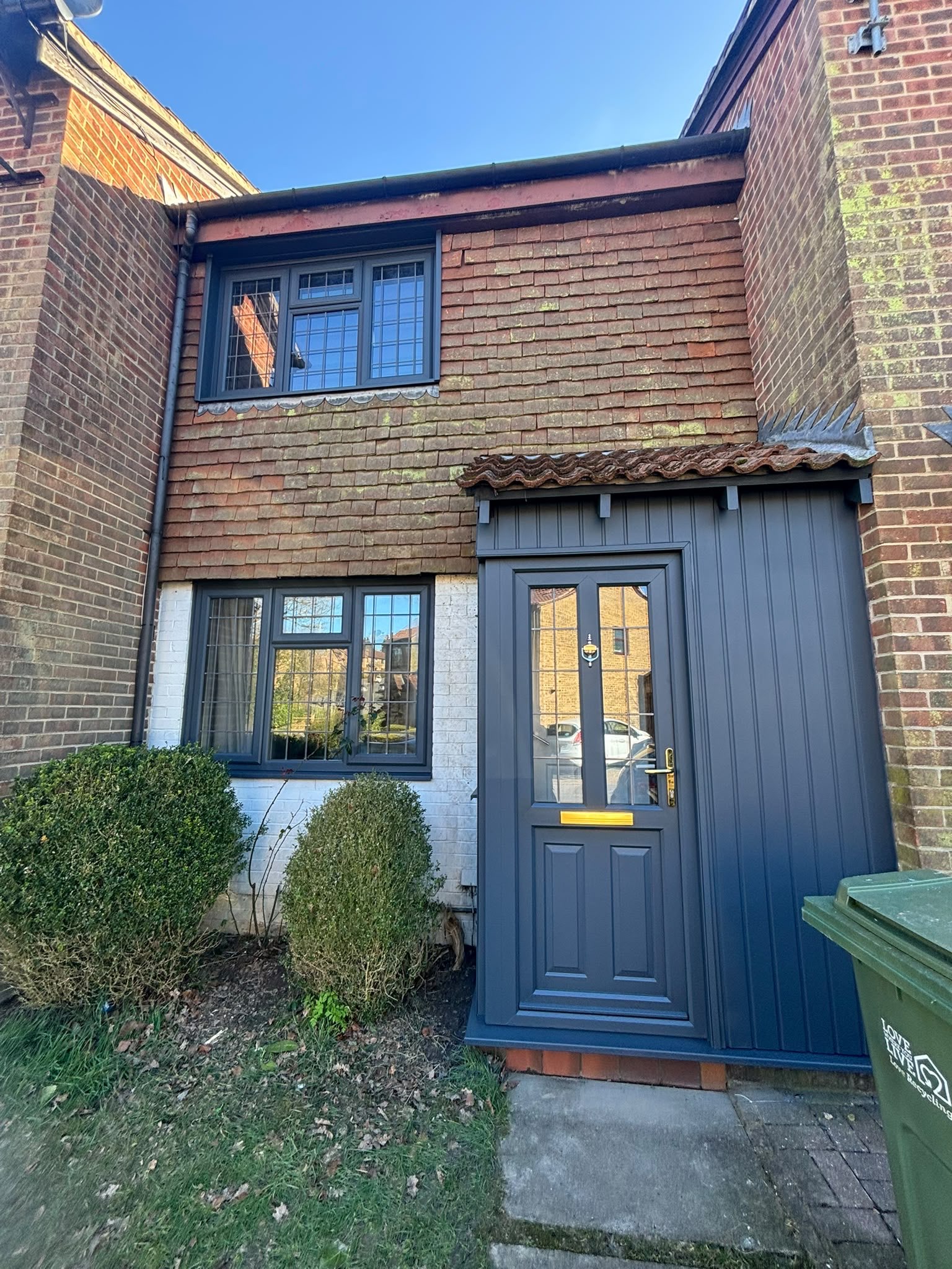 Full property window and door respray — after respray